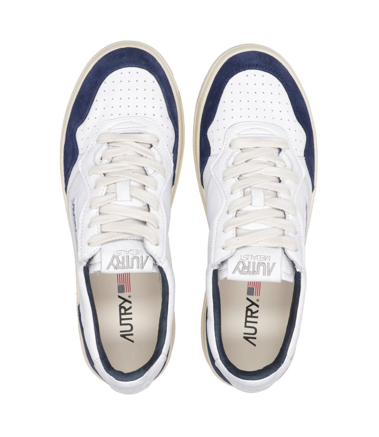 Autry | White and Blue Sneaker