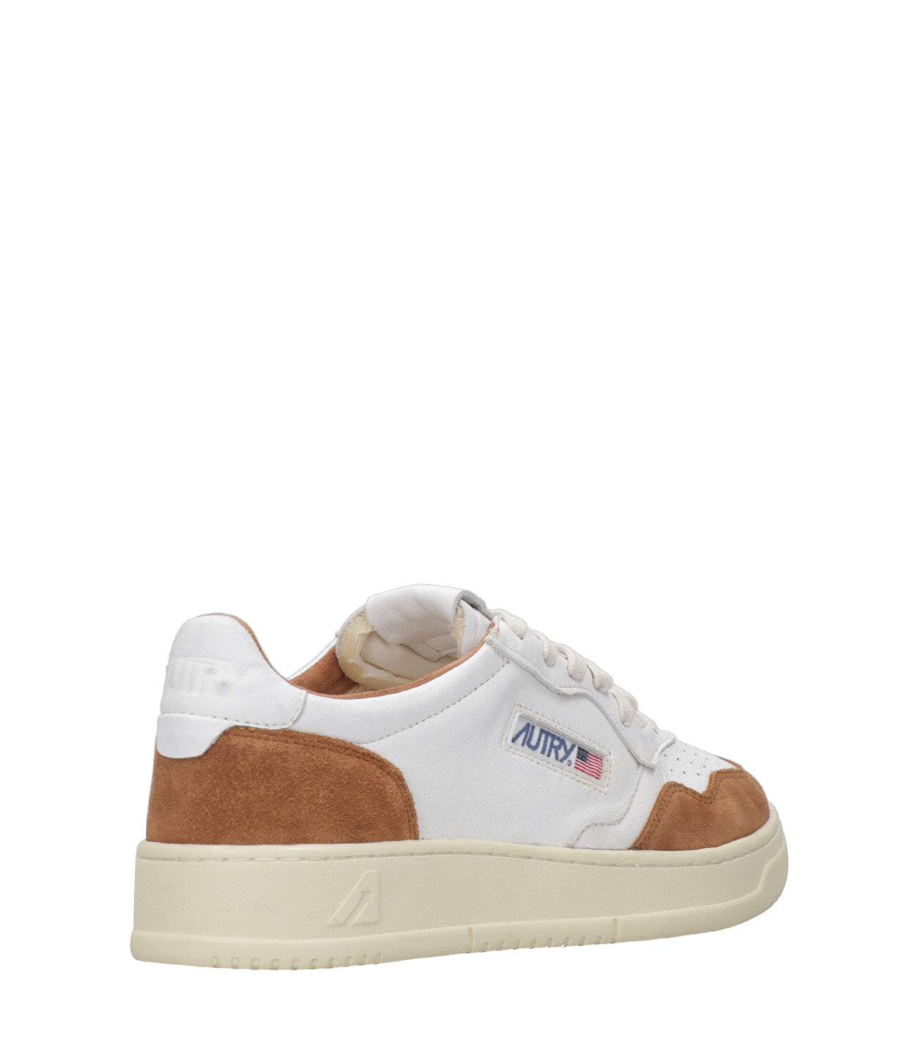 Autry | White and Camel Sneaker