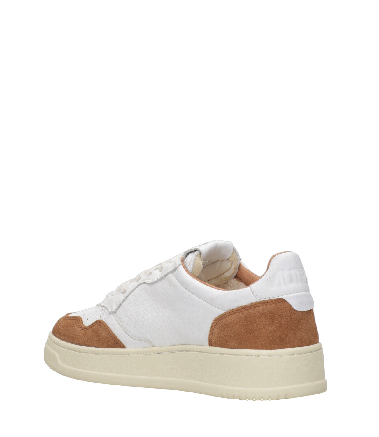 Autry | White and Camel Sneaker