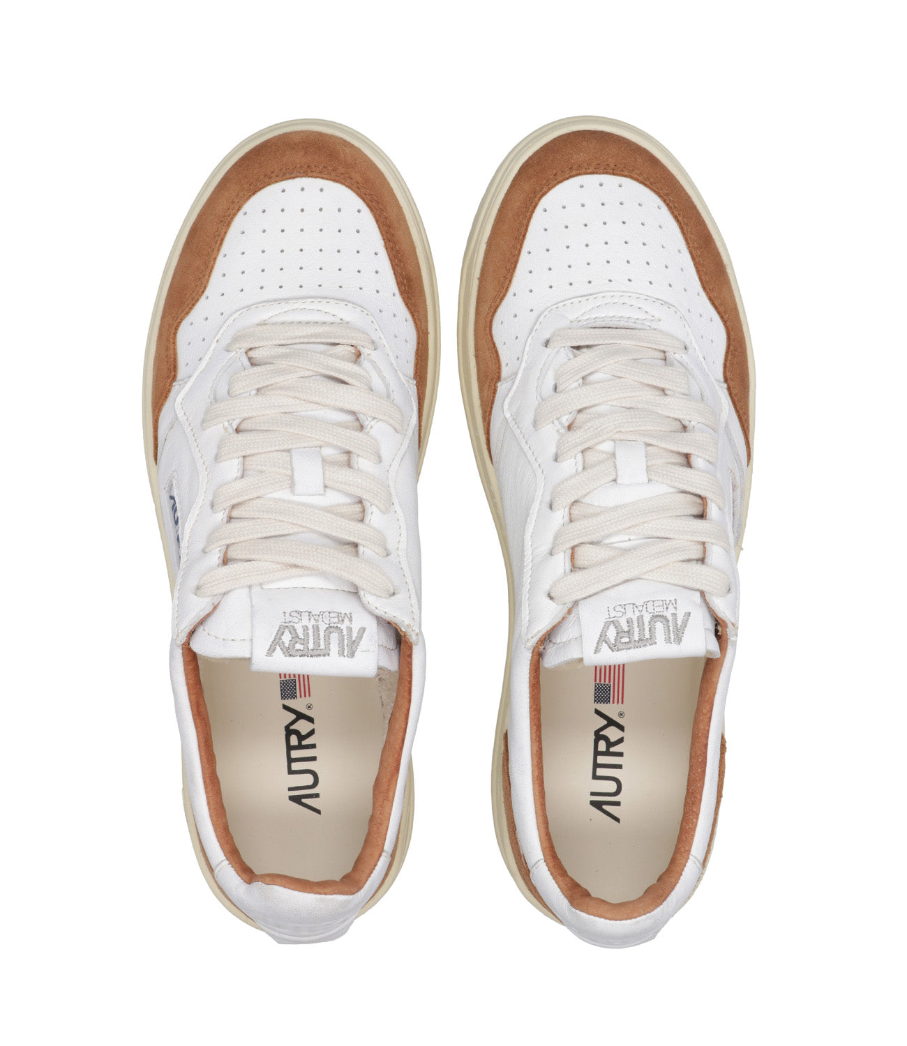 Autry | Sneaker Bianca e Cammello