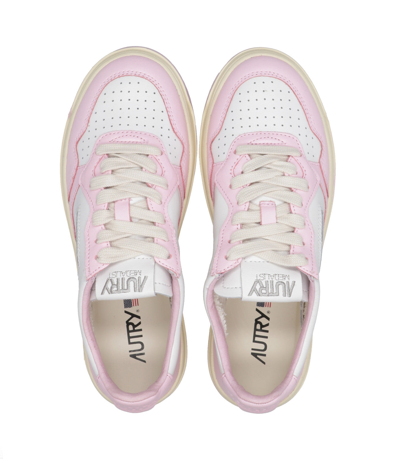 Autry | Sneaker Bianca e Rosa