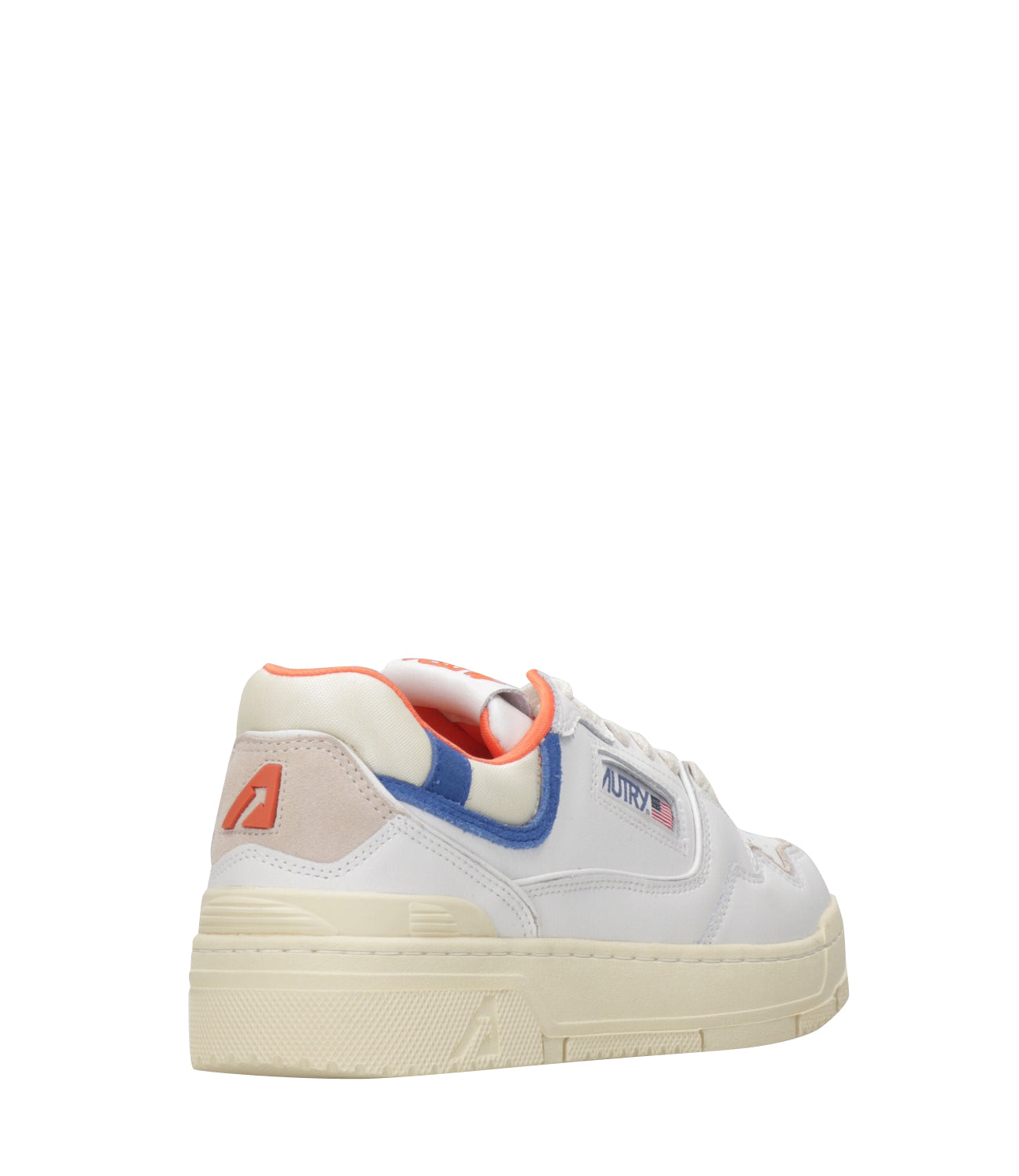 Autry | Sneakers Clc White Orange and Blue