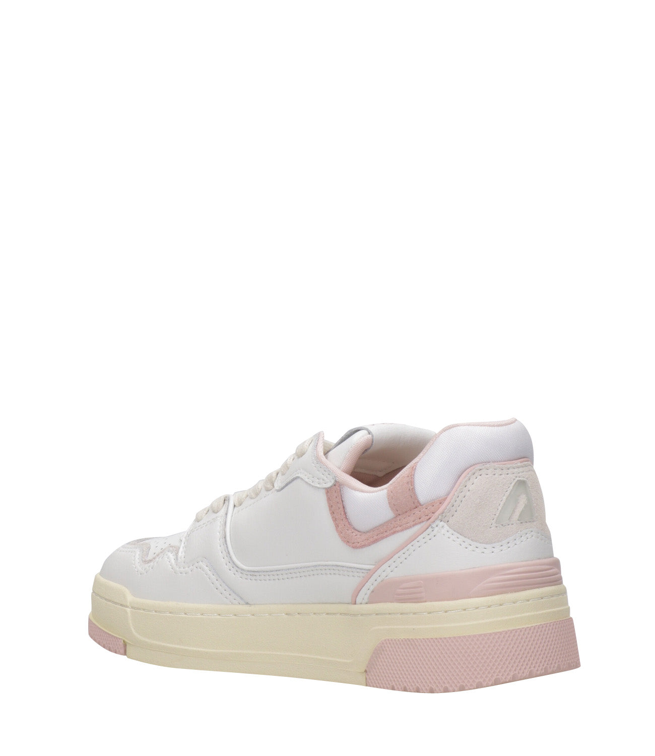 Autry | White Grey and Pink Sneaker