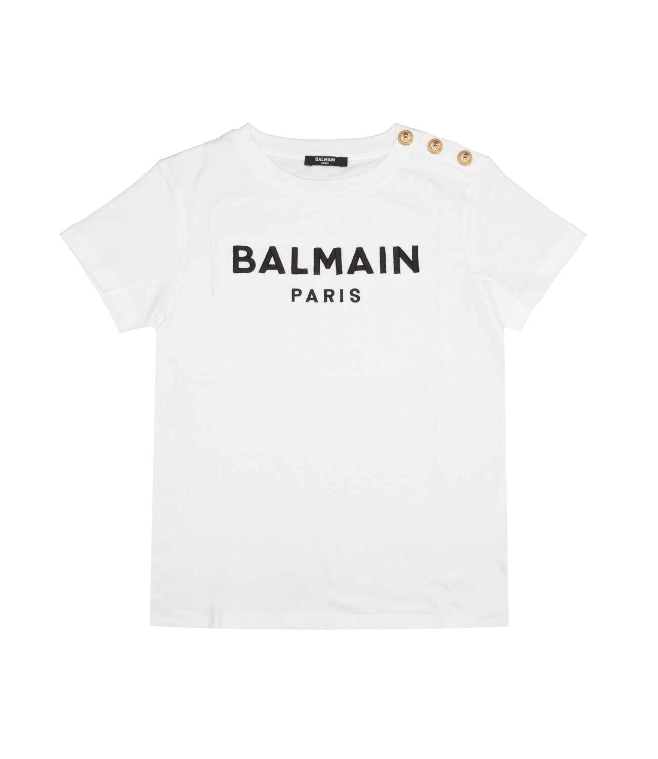 Balmain Kids | Black and White T-Shirt