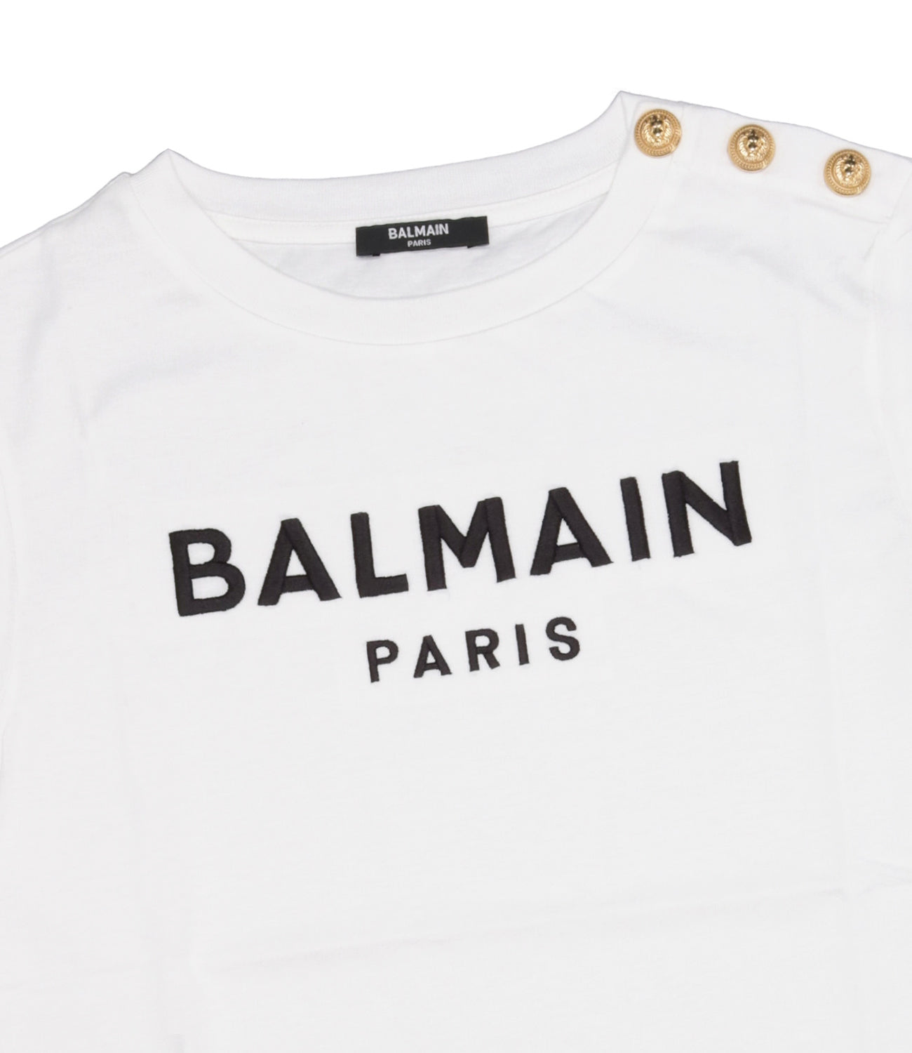Balmain Kids | T-Shirt Bianca e Nera