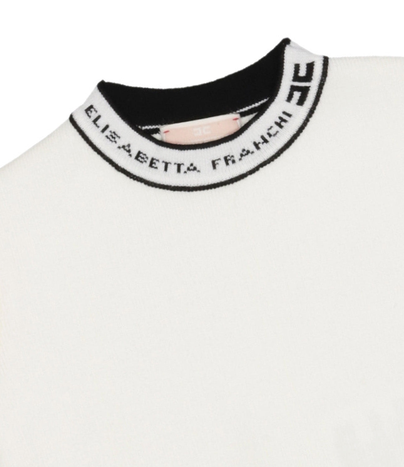 Elisabetta Franchi La Mia Bambina | T-Shirt Burro e Nero