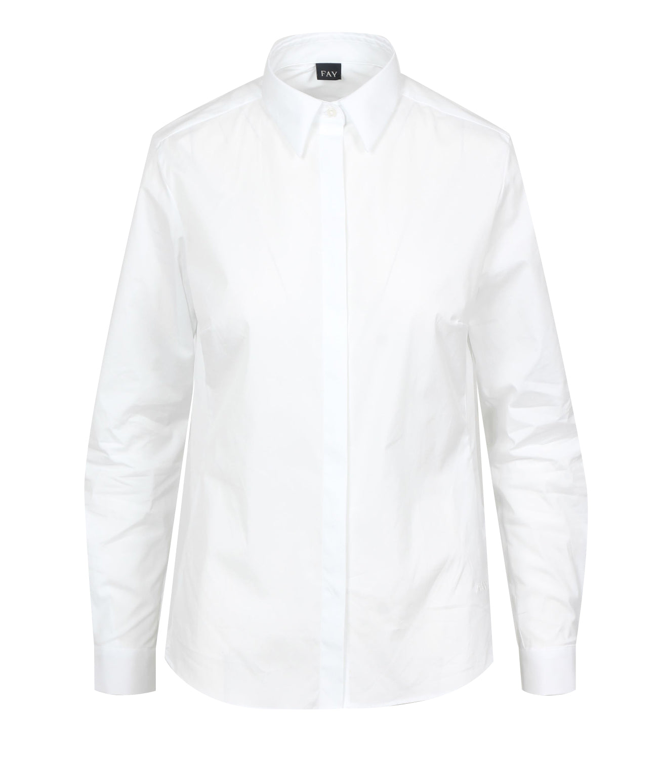 Fay | Basic Slim Shirt White
