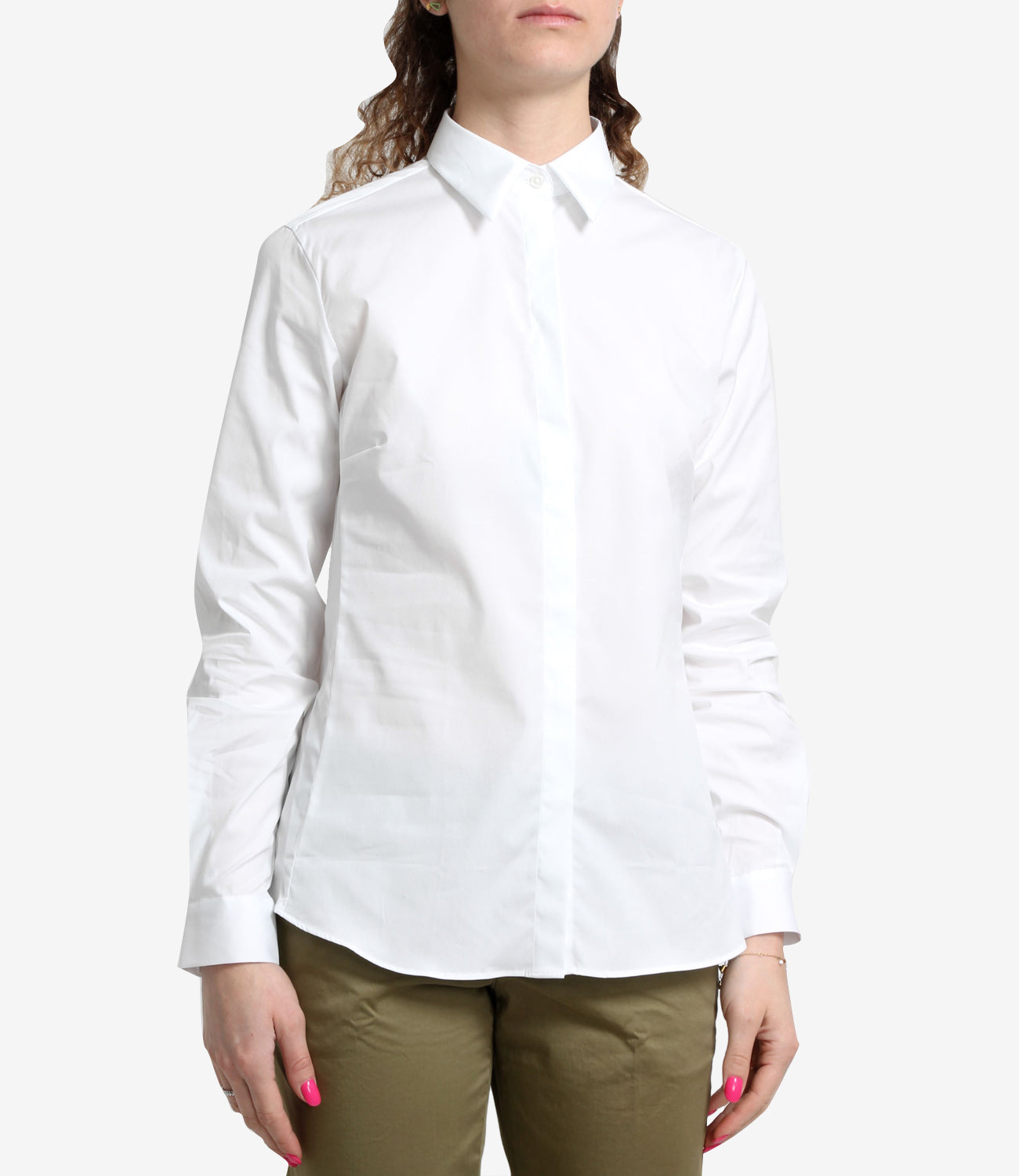 Fay | Basic Slim Shirt White