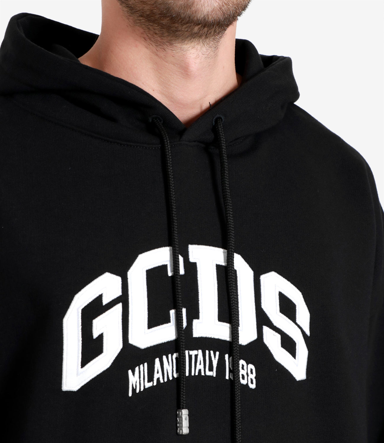GCDS | Logo Loose Sweatshirt Black