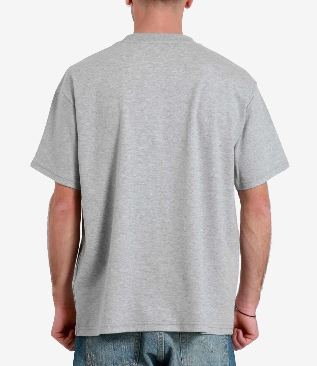 GCDS | T-Shirt Logo Loose Grigia