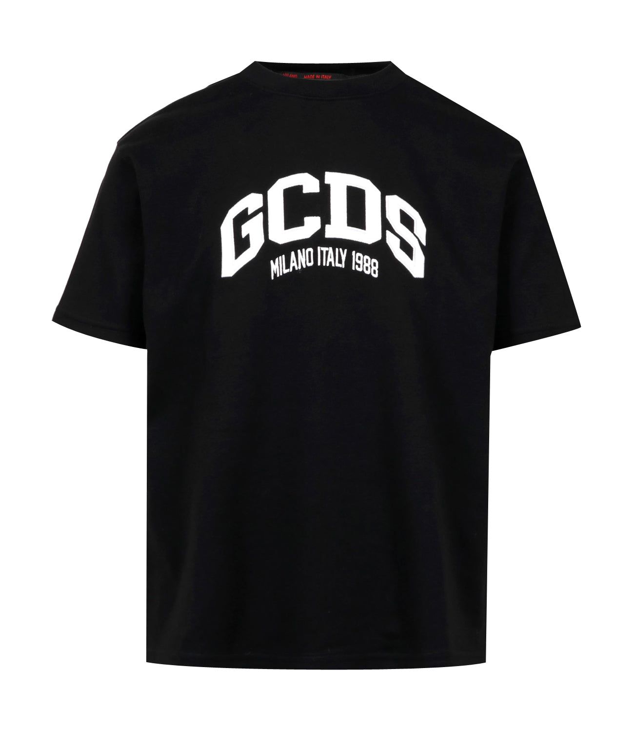 GCDS | T-Shirt Logo Loose Nera