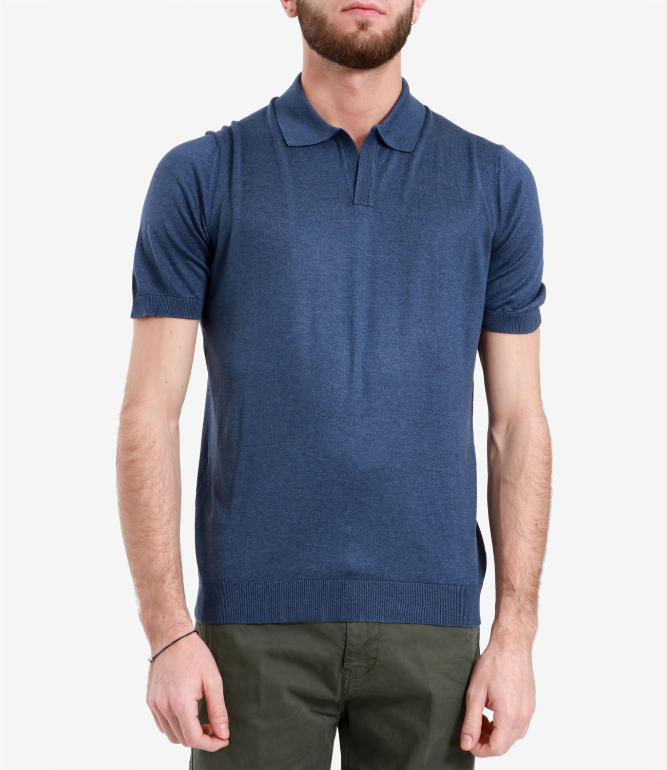 Gran Sasso | T-Shirt Blu Aperto