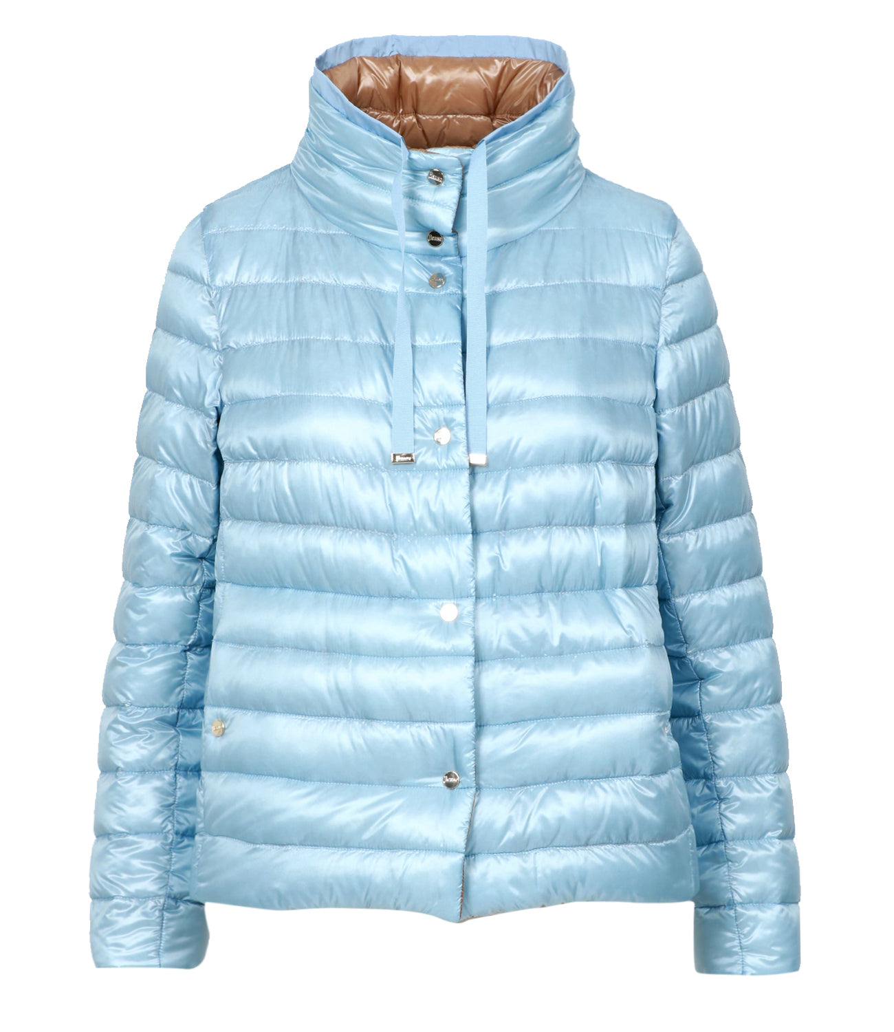 Herno | Light Blue and Camel Down Jacket