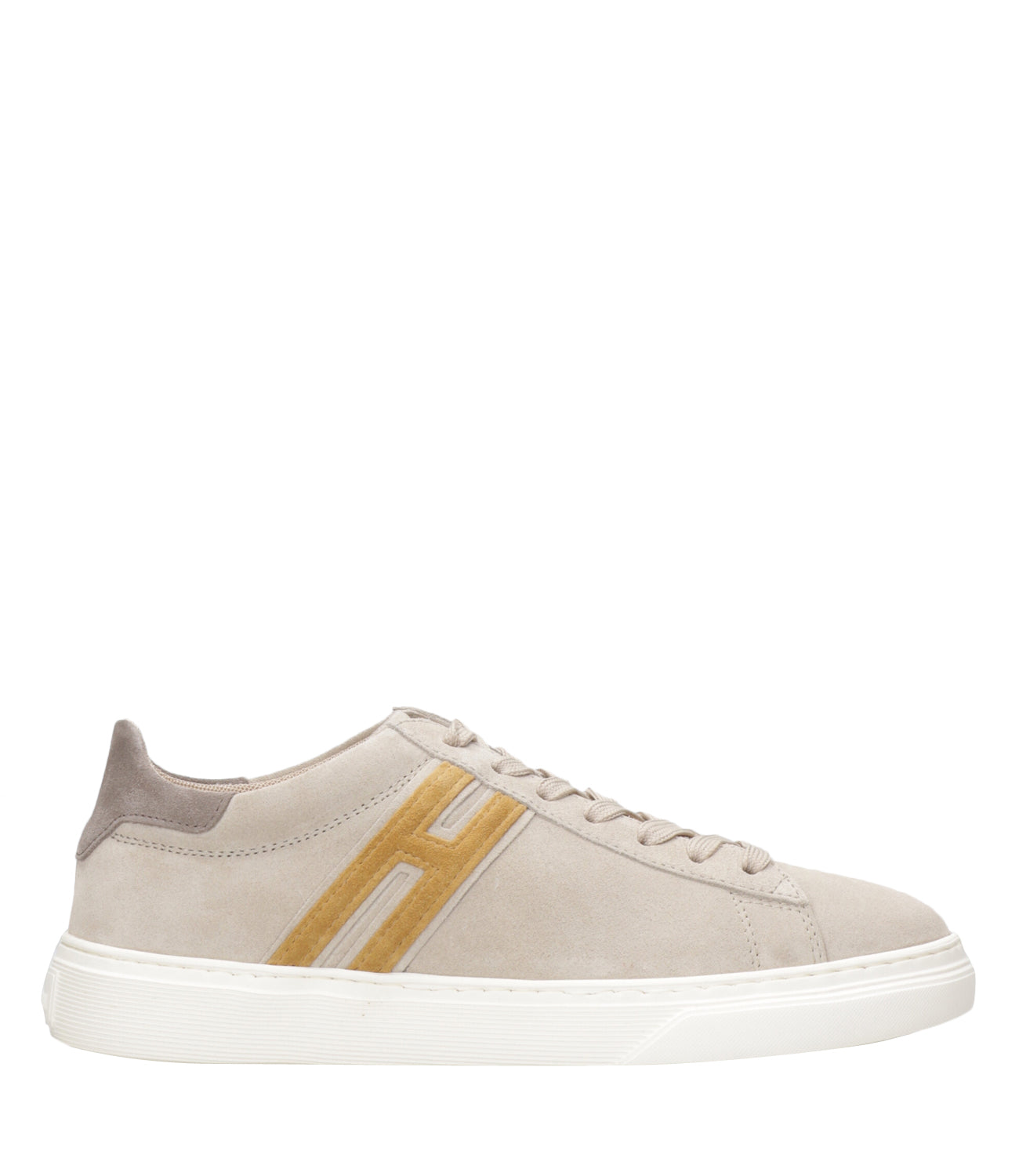 Hogan | Sneakers H365 Lace-up Beige and Yellow