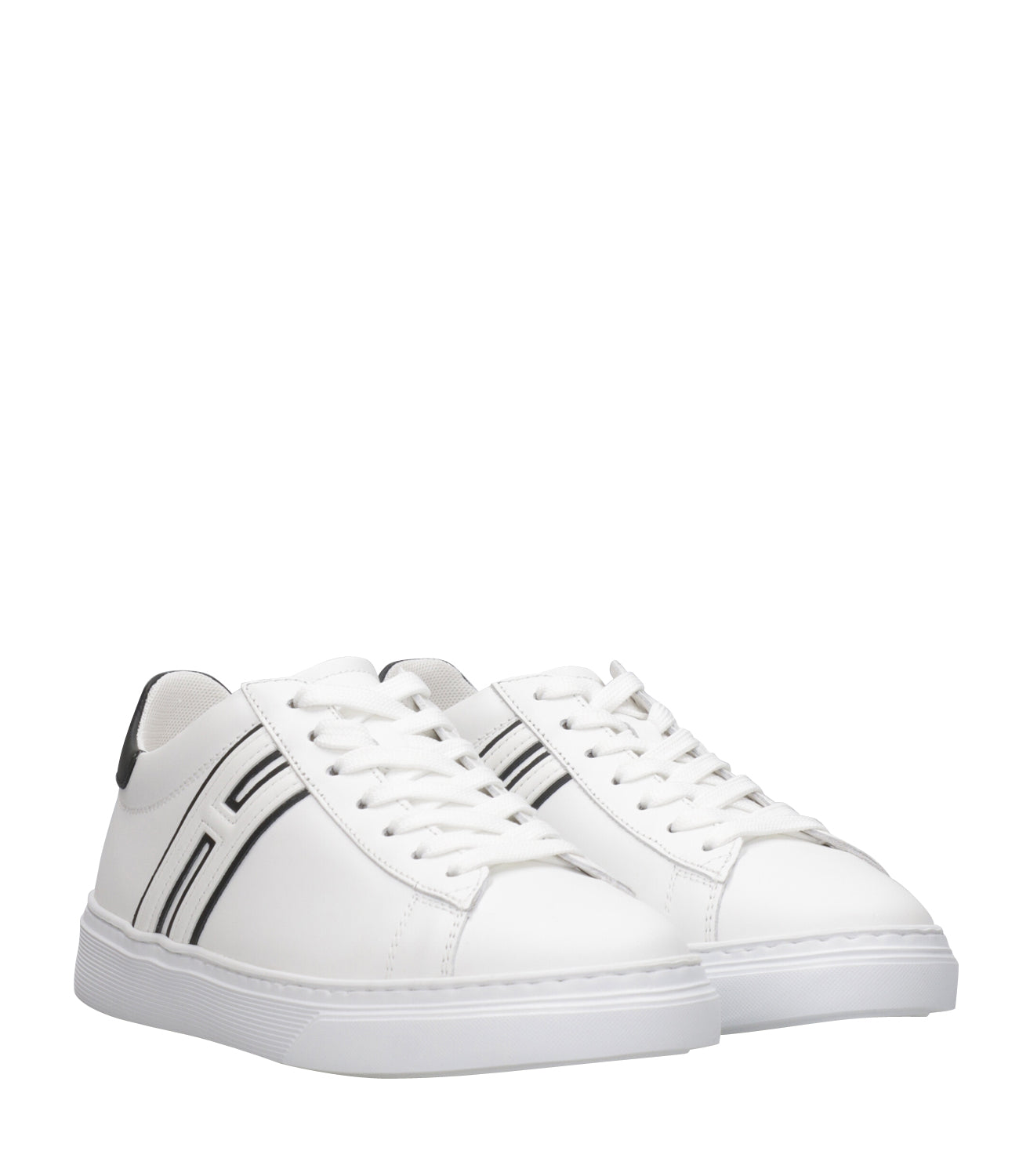 Hogan | Sneakers H365 Allacciato H Canaletto Bianco e Nero