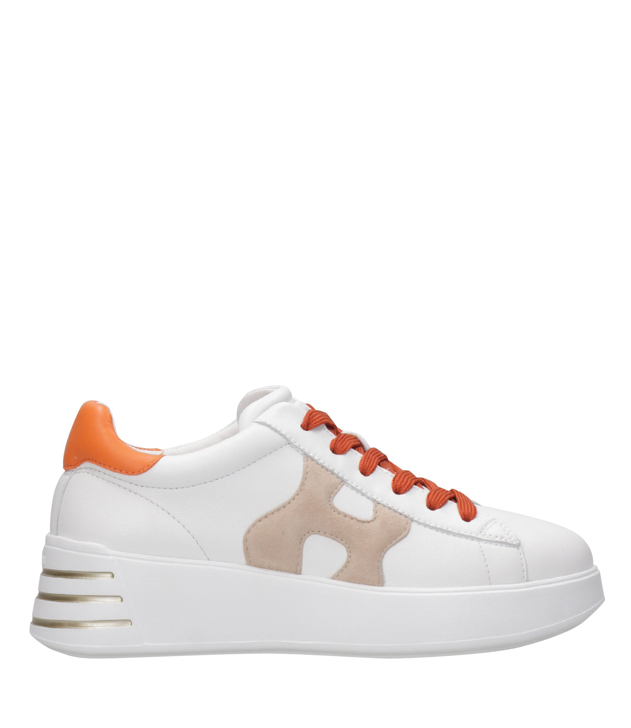Hogan | Rebel Sneakers White and Orange