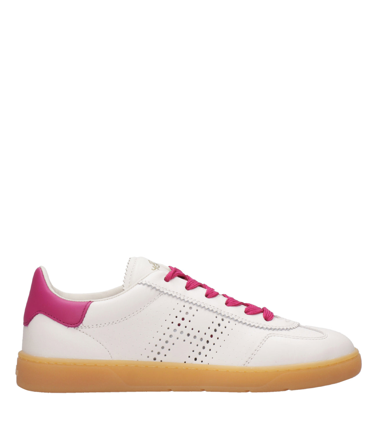 Hogan | Cool Sneakers White and Fuxia