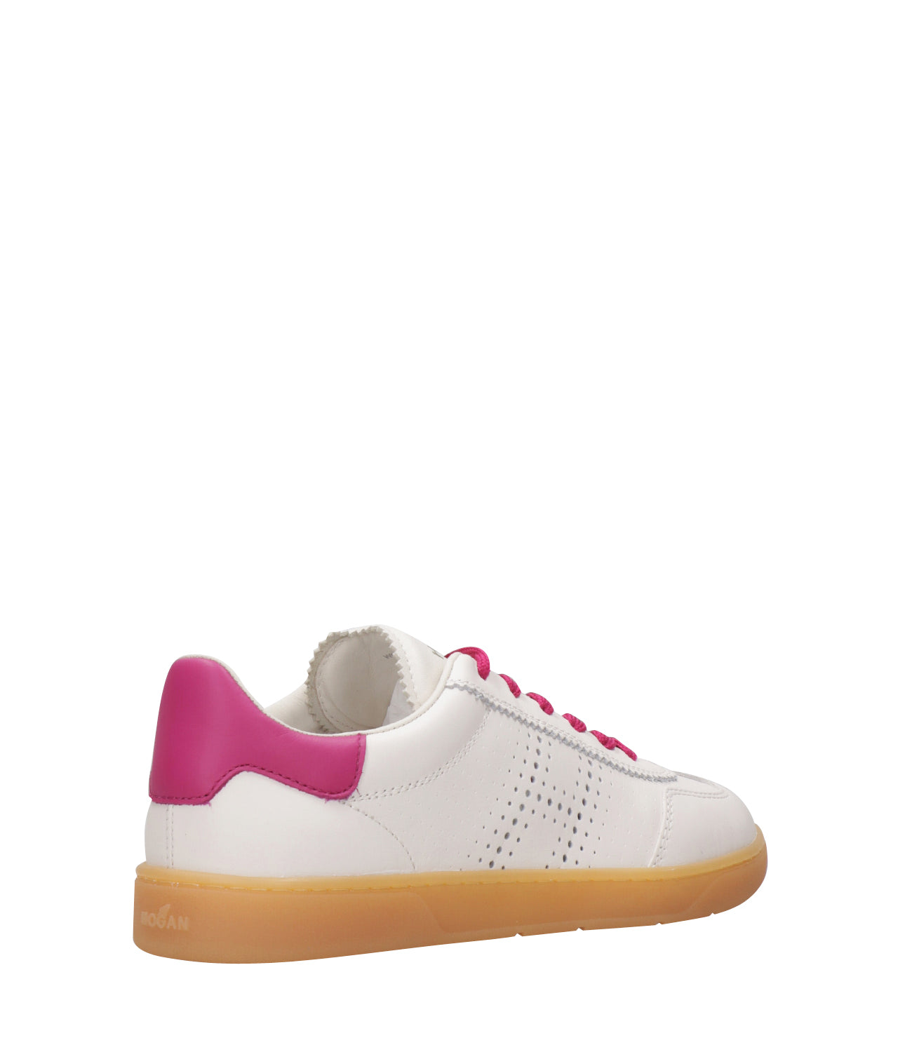 Hogan | Cool Sneakers White and Fuxia