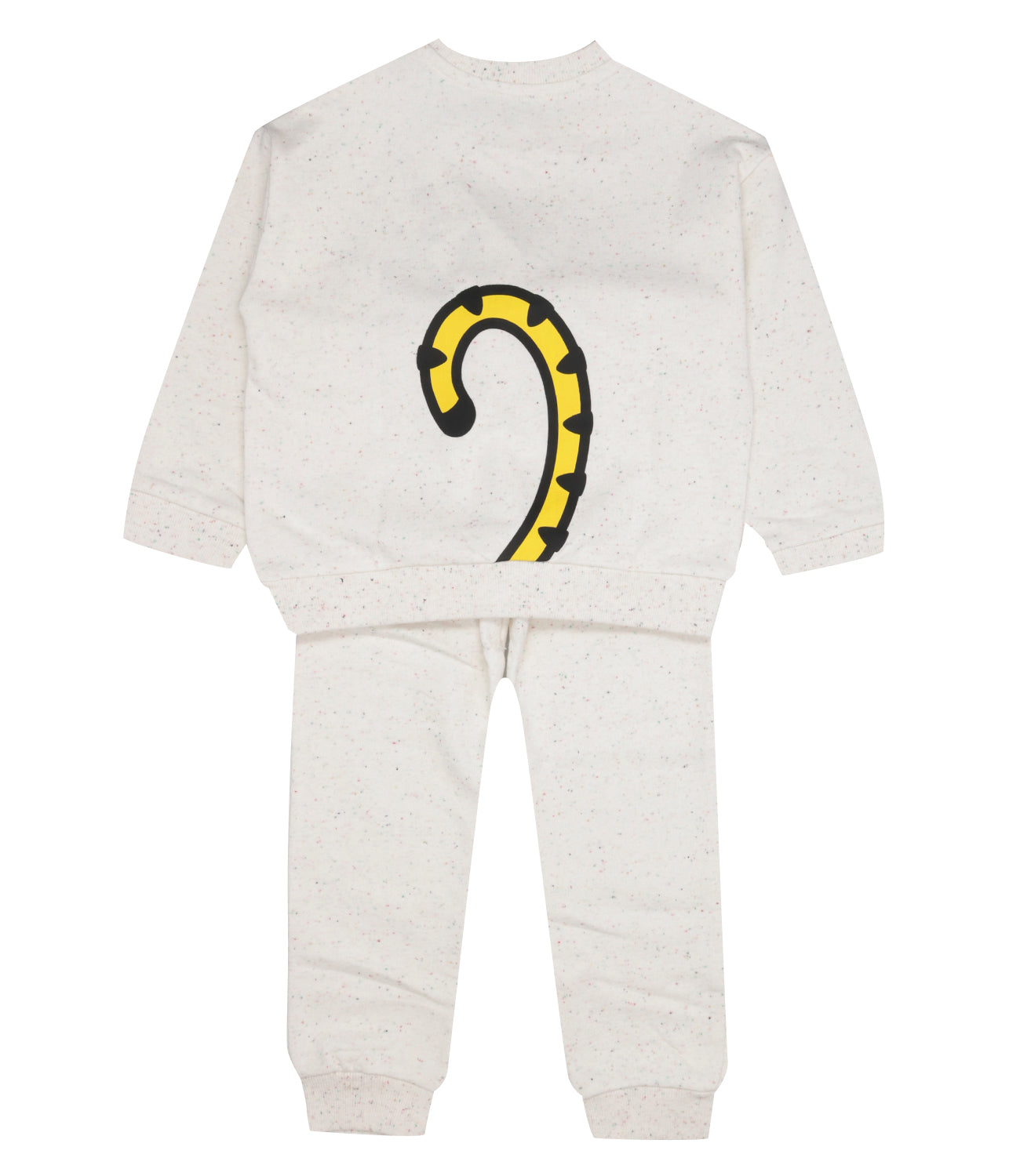 Kenzo Kids | Cream and Yellow Wicker Sweatshirt and Pant Set