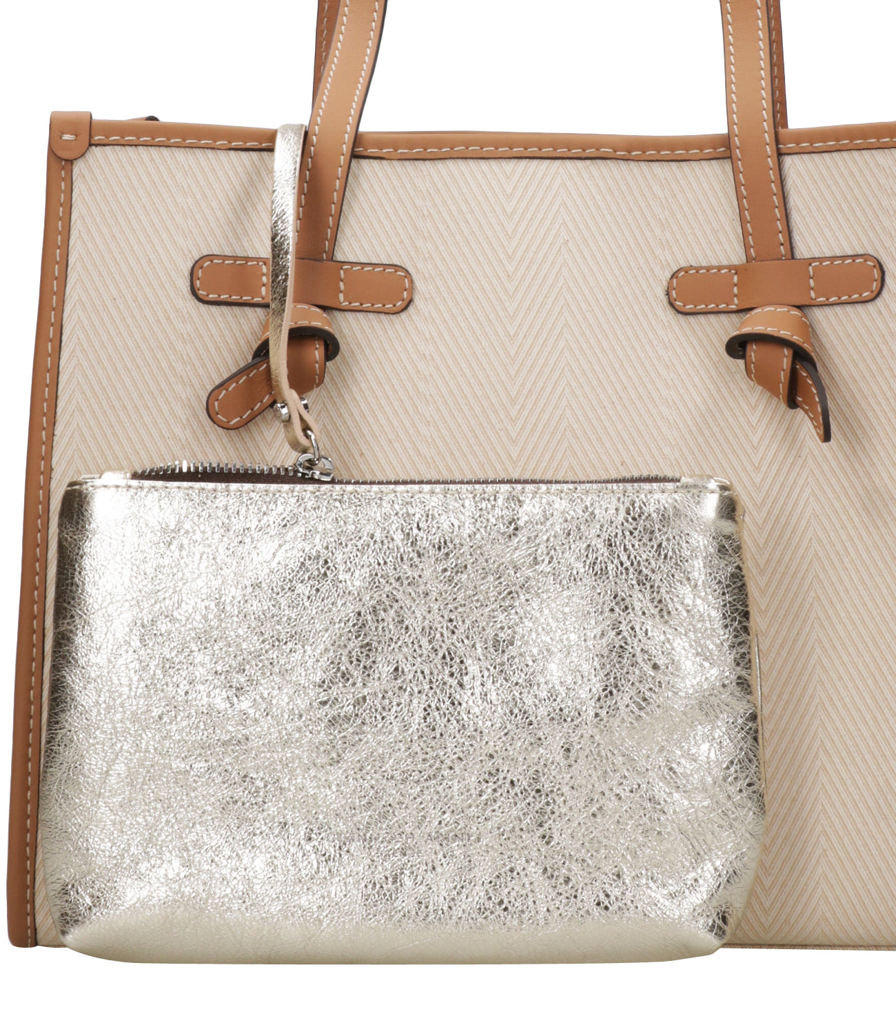 Marcella Club | Beige Shopping Bag