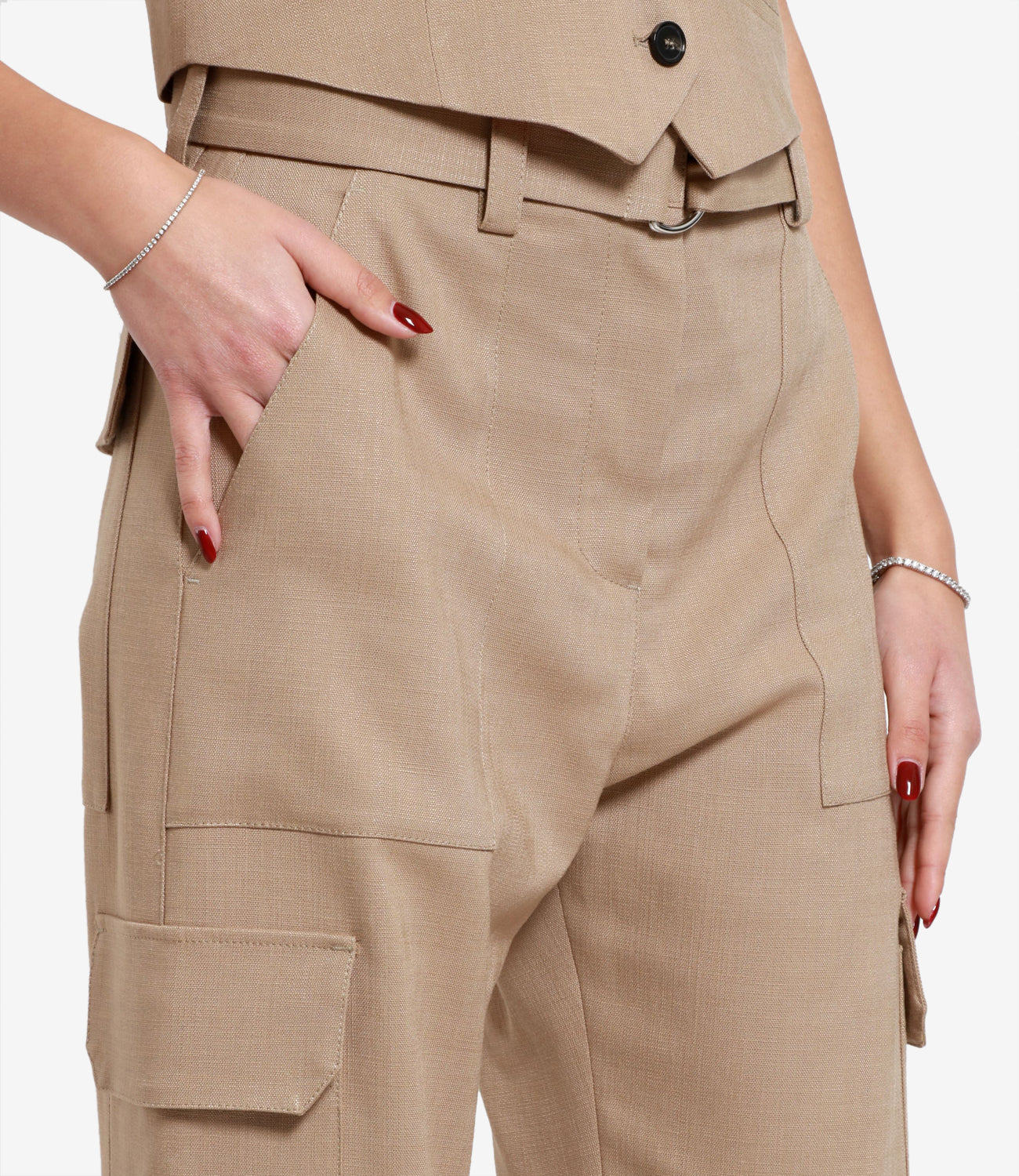 MSGM | Pantalone Beige