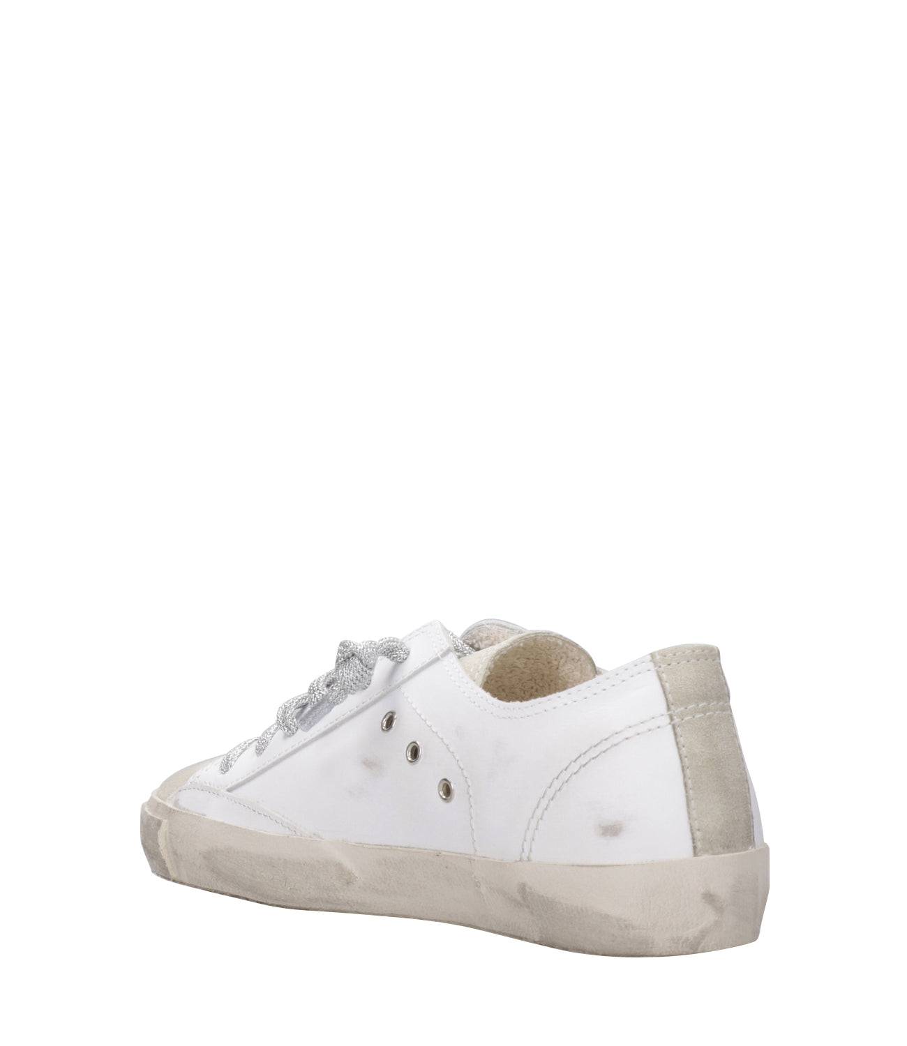 Philippe Model | PRSX Low White and Pink Sneakers
