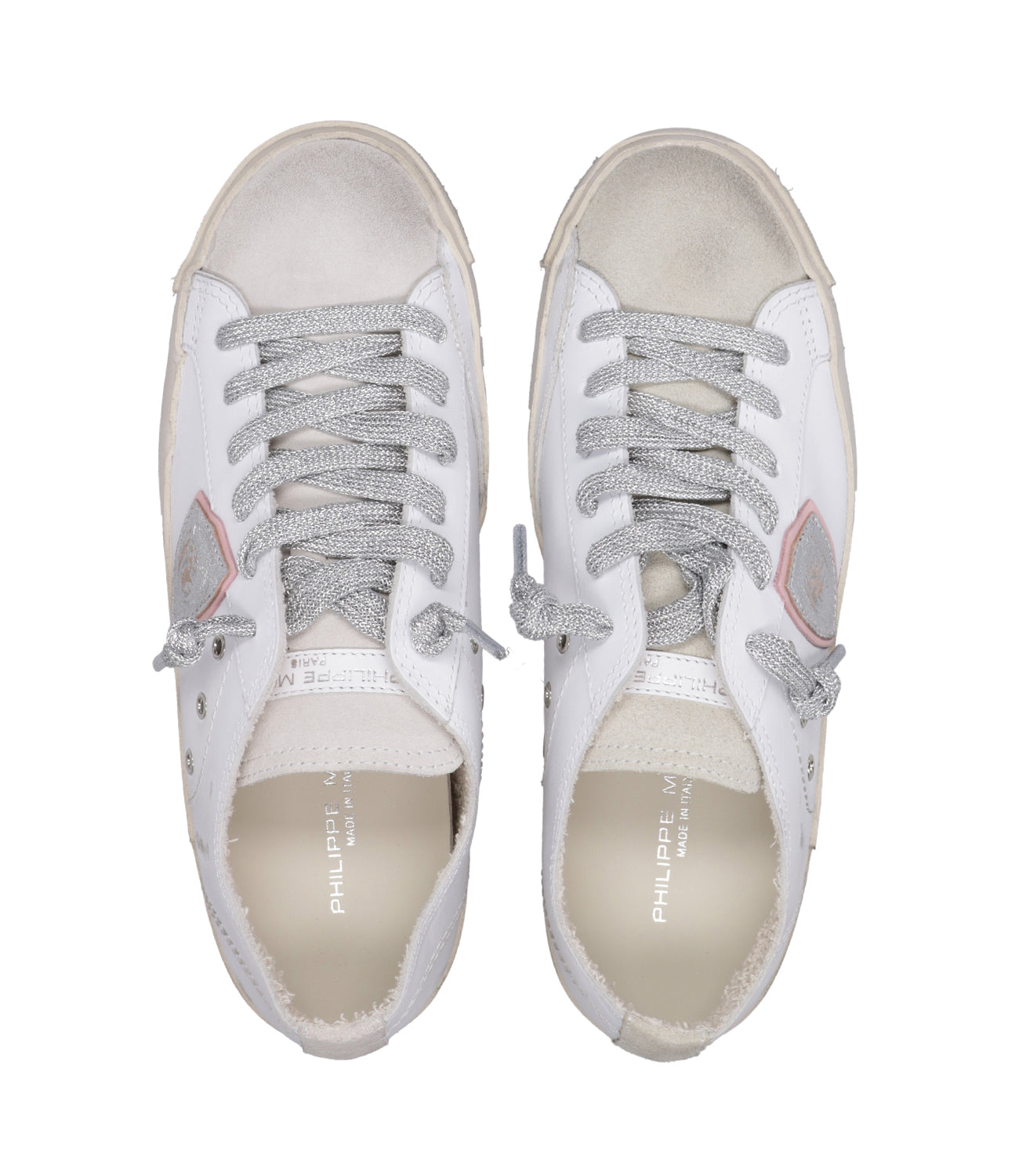 Philippe Model | Sneakers PRSX Low Bianco e Rosa