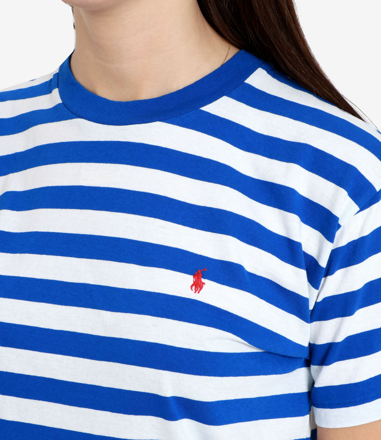 Polo Ralph Lauren | White and Royal Blue T-Shirt