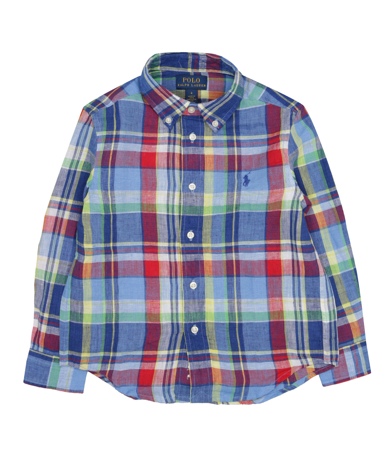 Ralph Lauren Childrenswear | Blue and Red Shirt