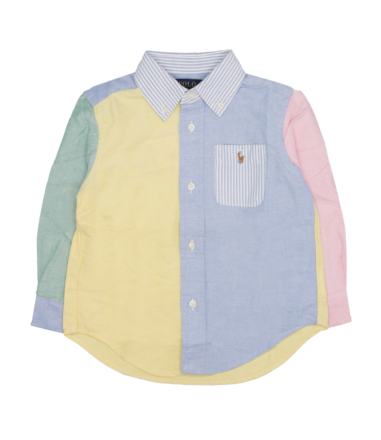 Ralph Lauren Childrenswear | Yellow and Light Blue Shirt