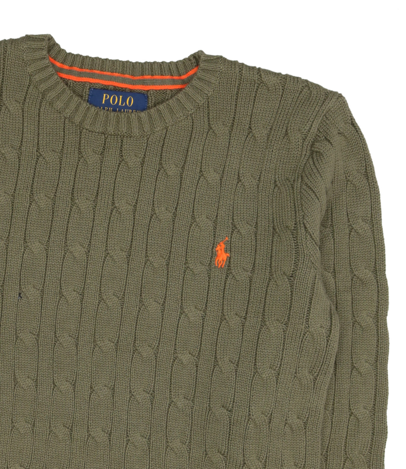 Ralph Lauren Childrenswear | Military Green Sweater