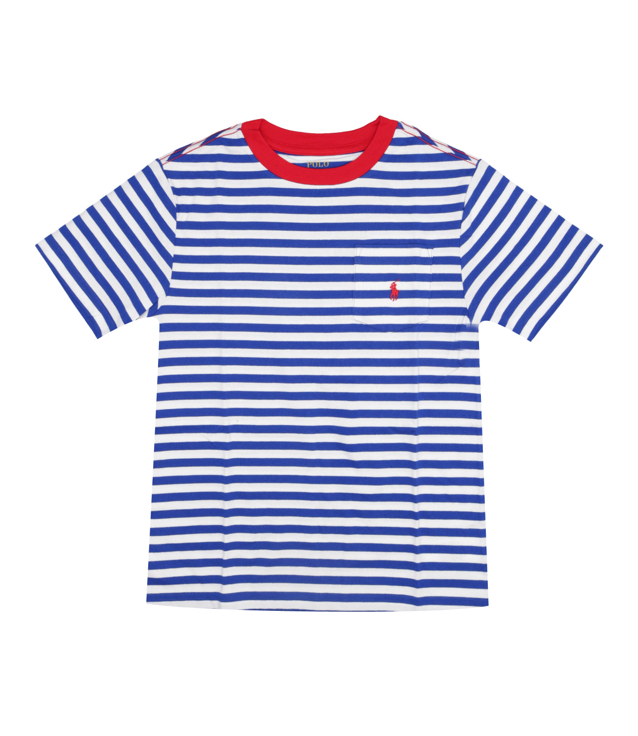 Ralph Lauren Childrenswear | Royal Blue and White T-Shirt