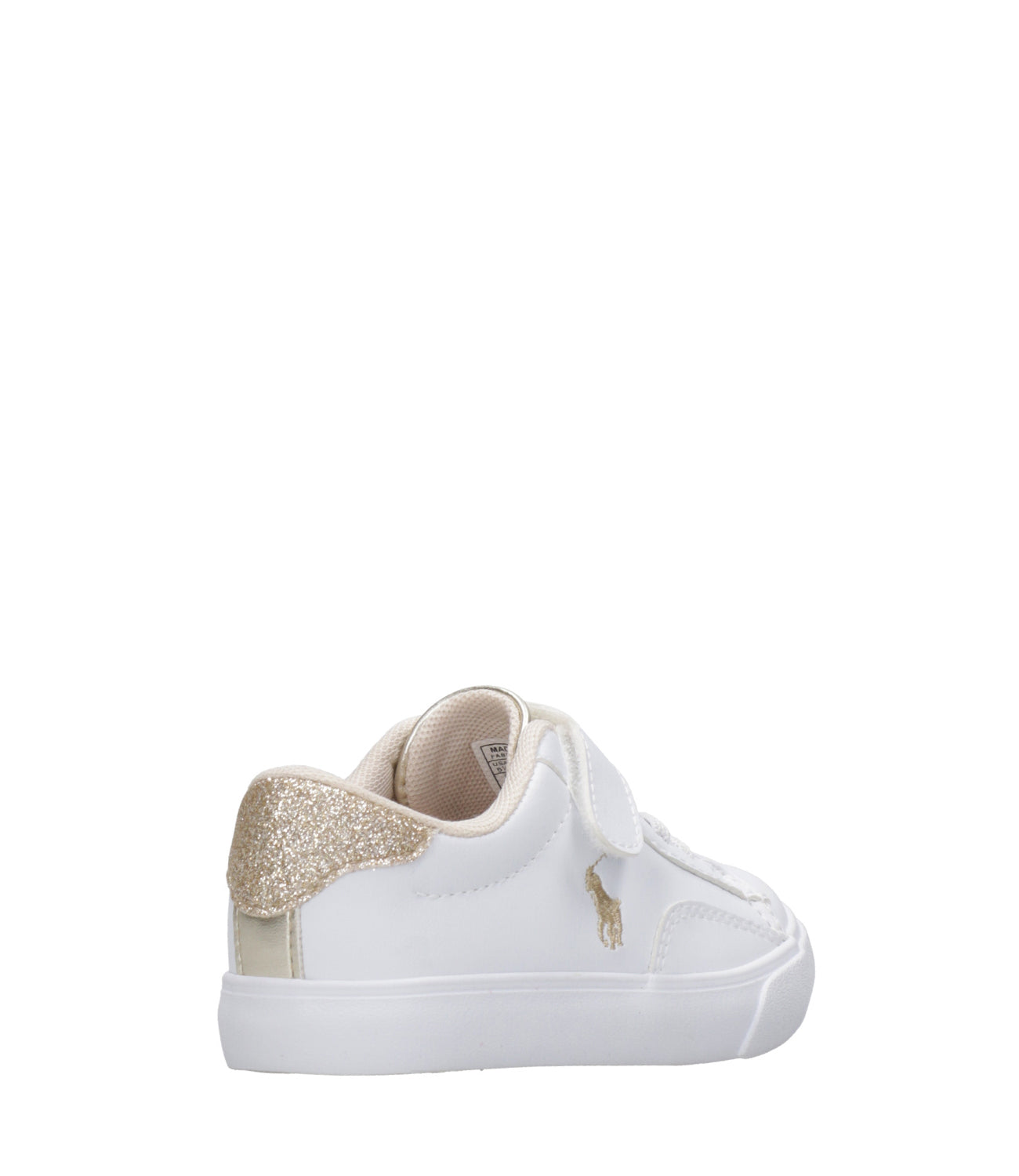 Ralph Lauren Childrenswear | Sneakers Theron V PS White and Gold