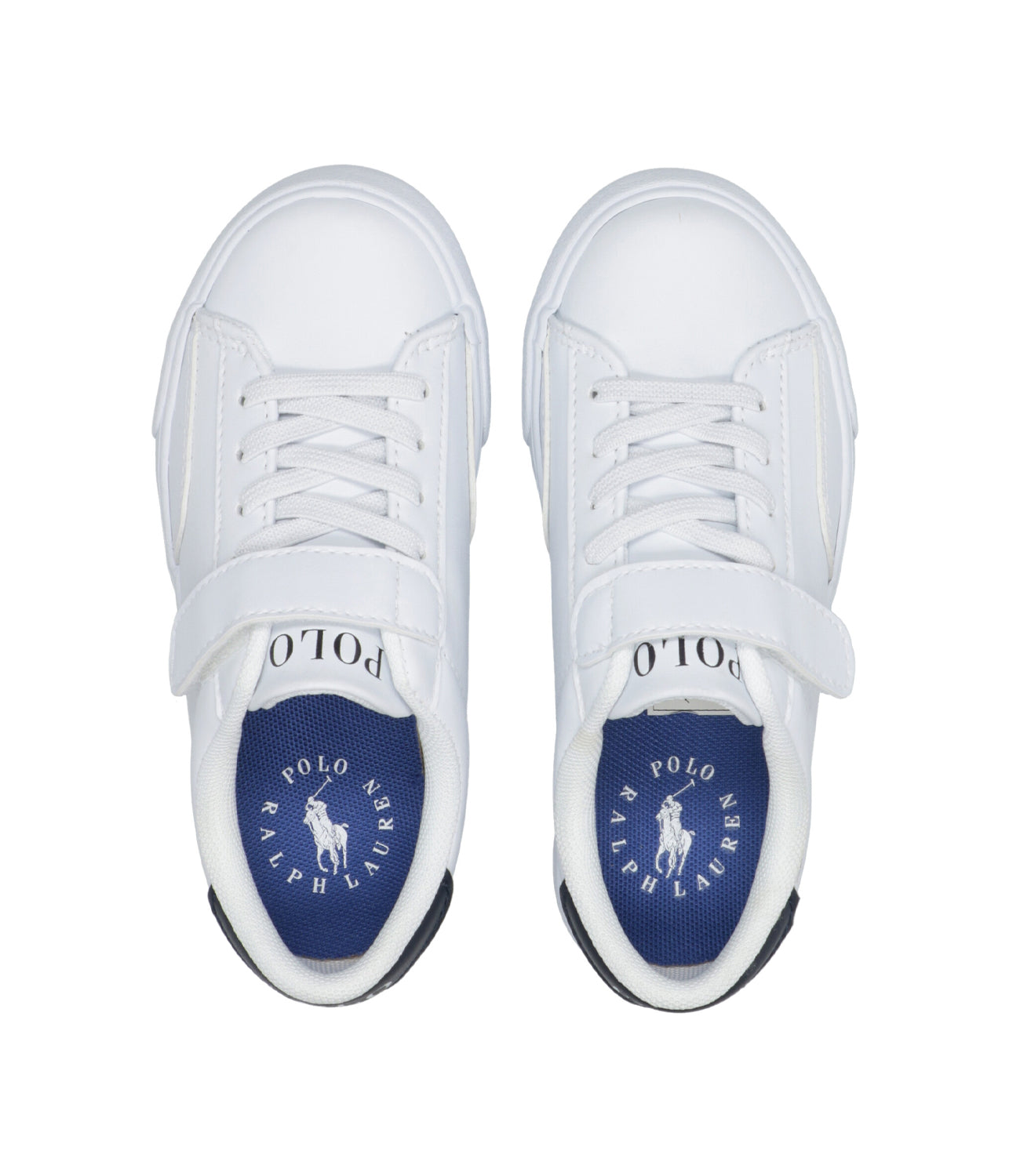 Ralph Lauren Childrenswear | Sneakers Theron V PS Bianco e Blu Navy