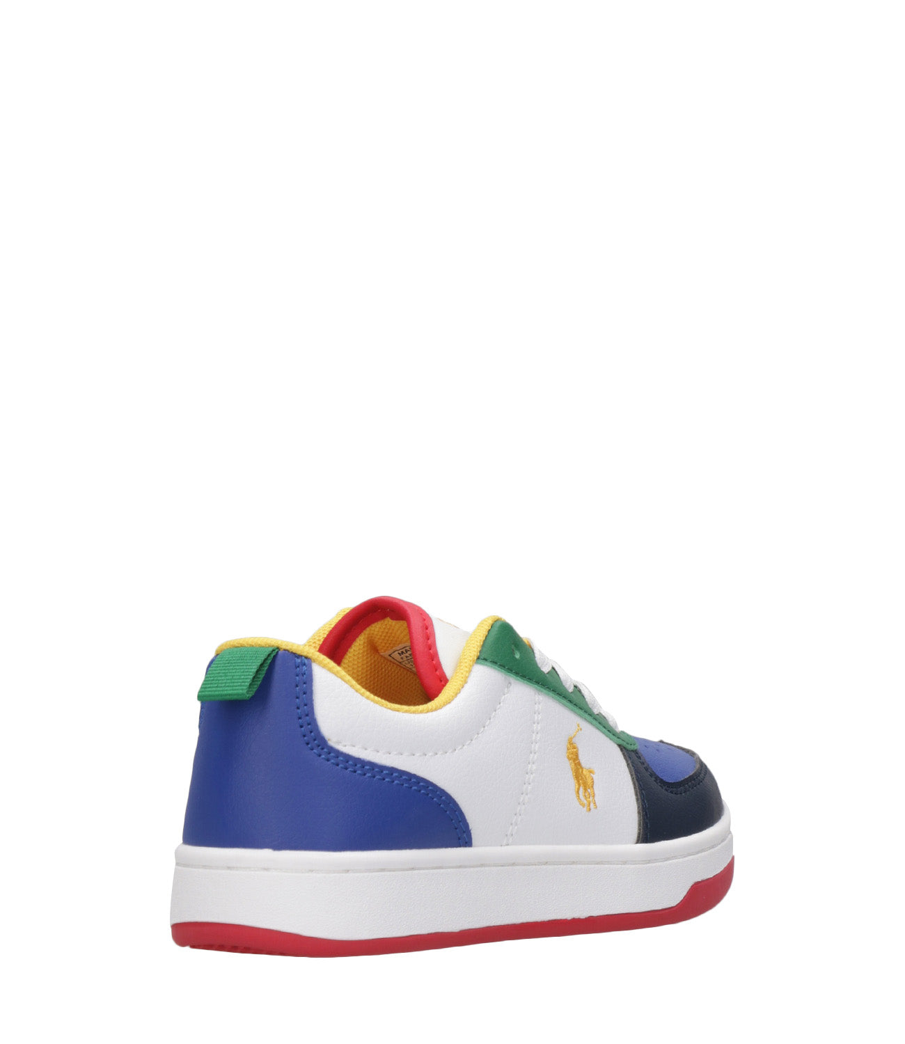 Ralph Lauren Childrenswear | Sneakers Court II PS Bianco e Blu Navy