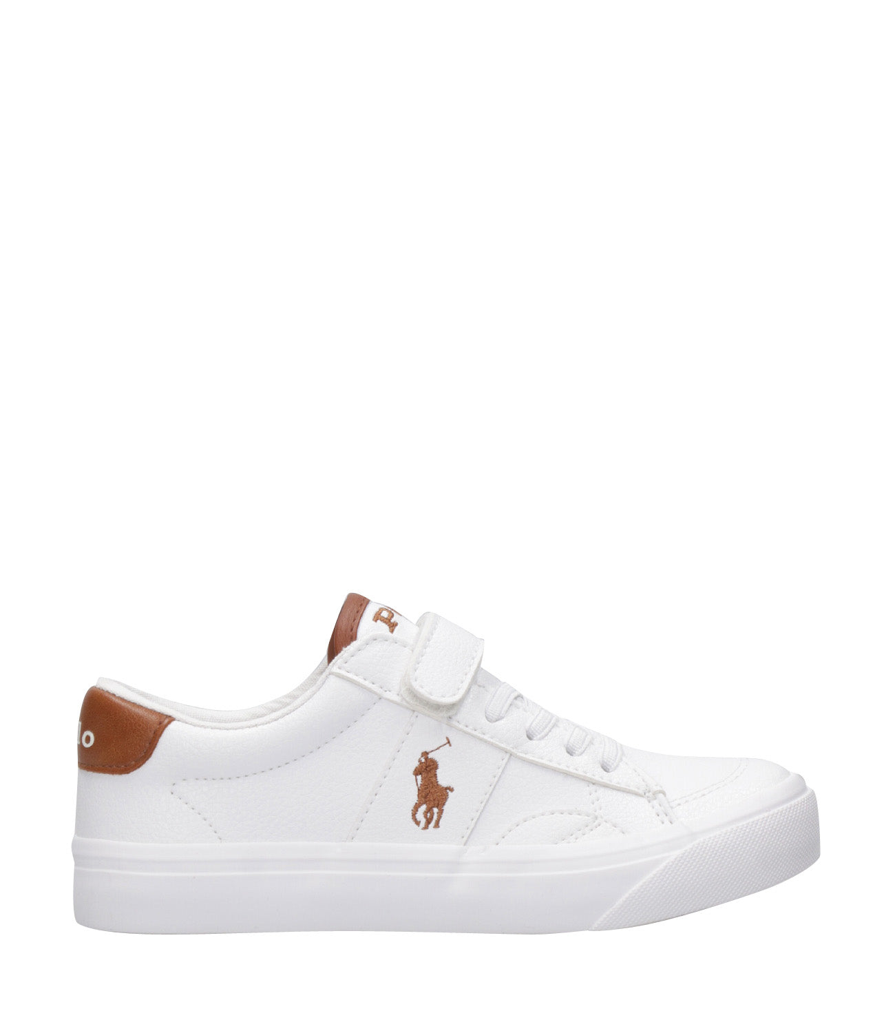 Ralph Lauren Childrenswear | Sneakers Ryley PS Bianco e Marrone