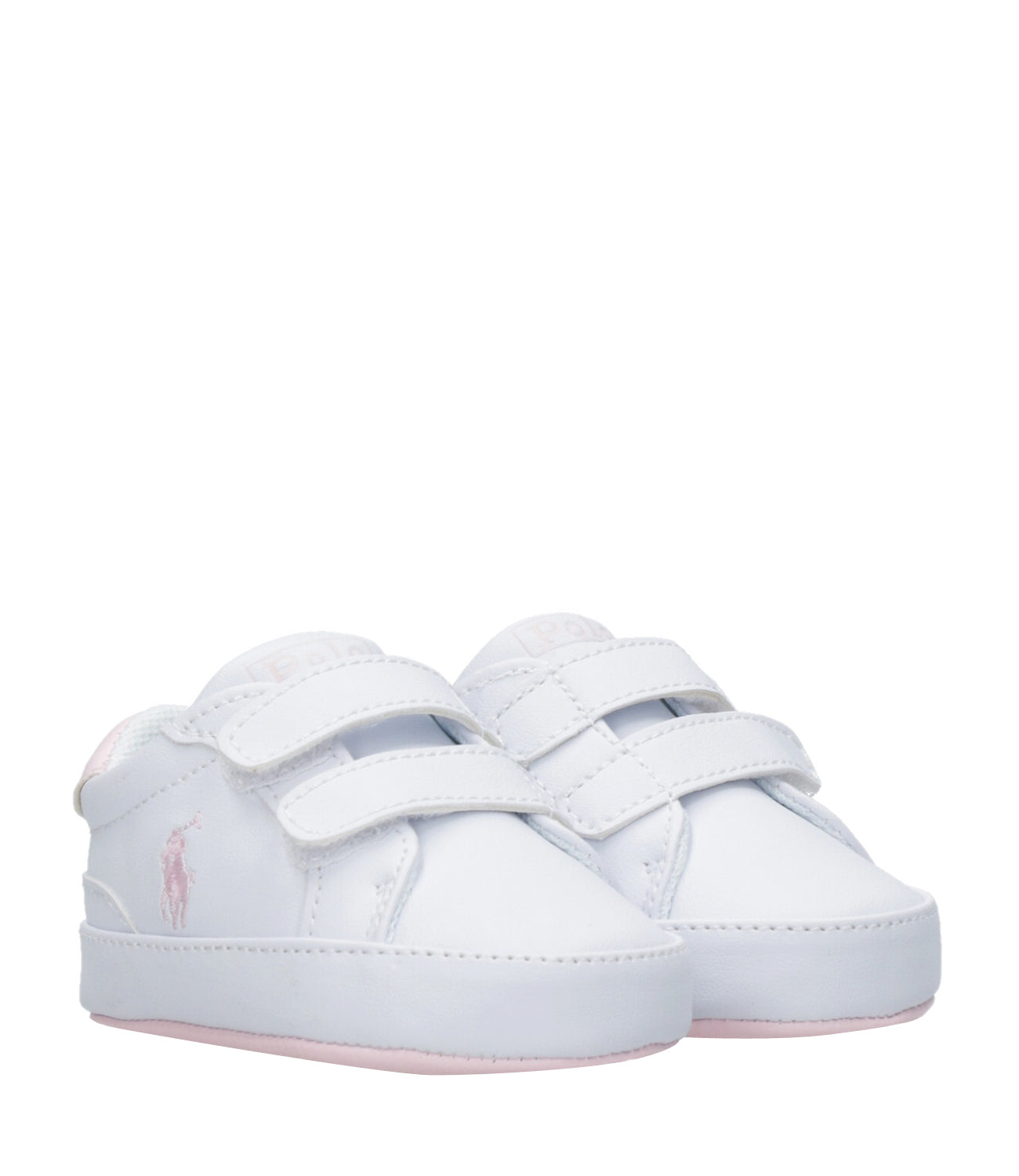 Ralph Lauren Childrenswear | Sneakers Heritage Court II EZ Layette White and Pink