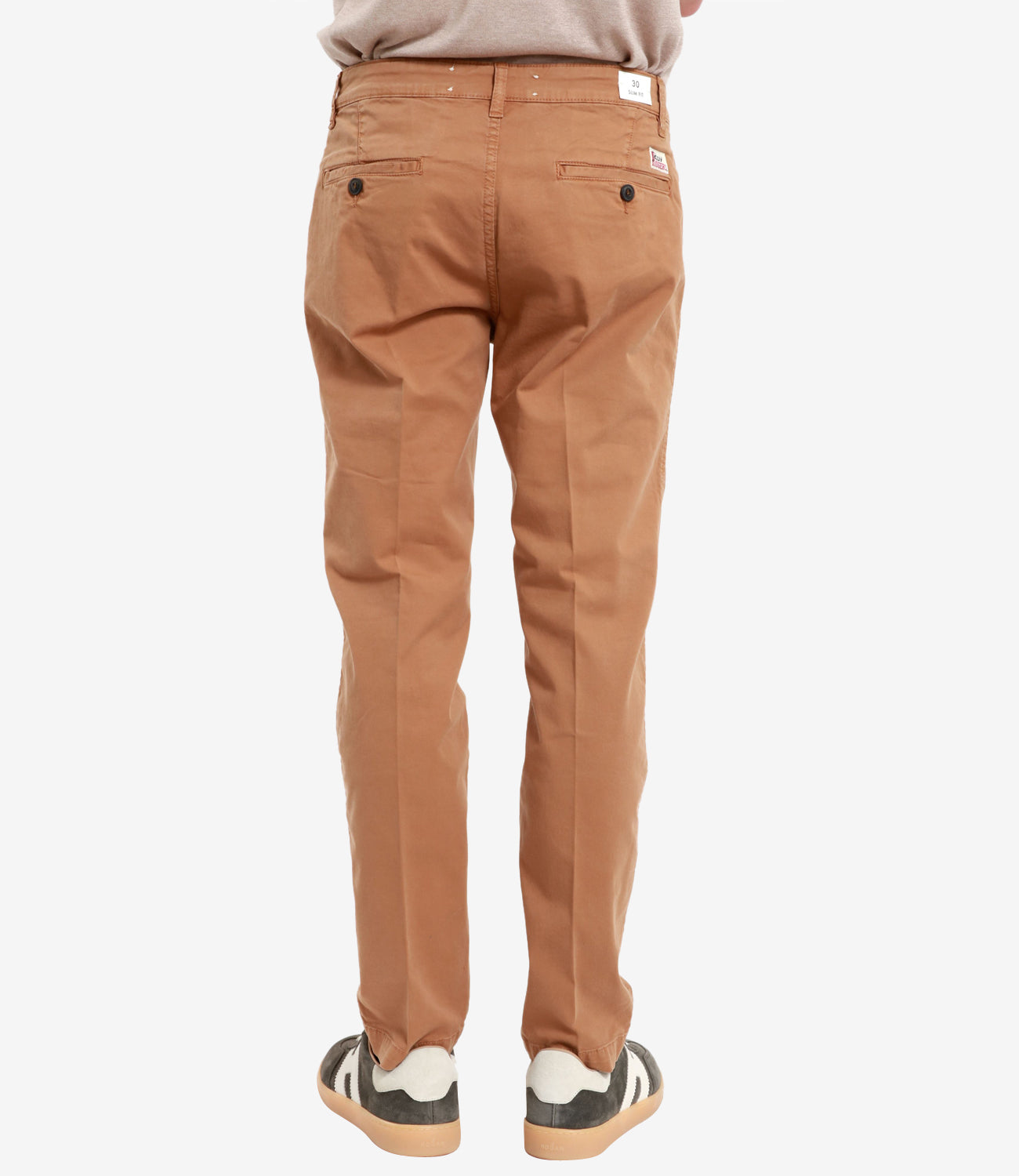 Roy Roger's | Smart Tobacco Chino Trousers