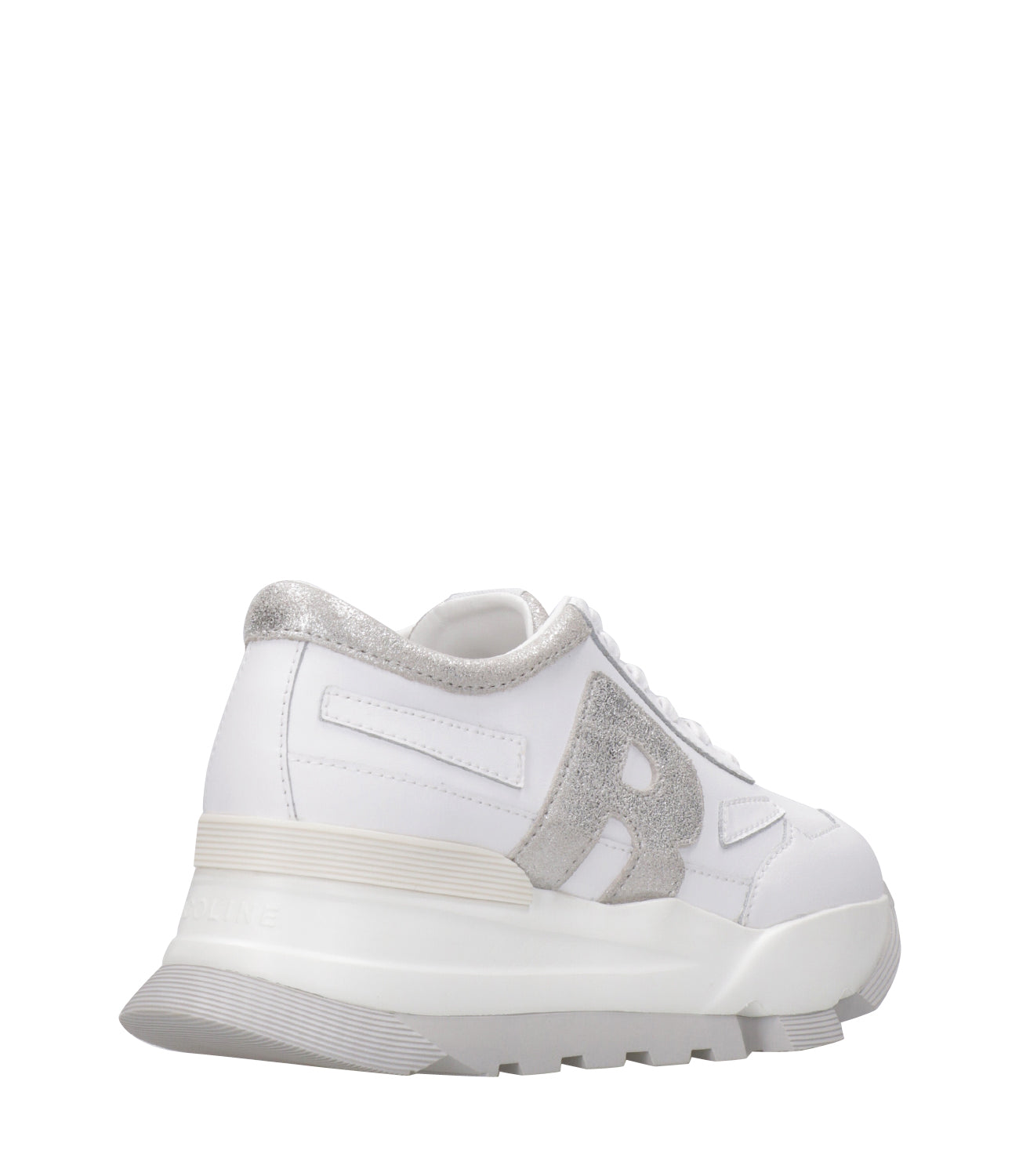 Rucoline | Sneakers Aki 304 Soft White and Silver