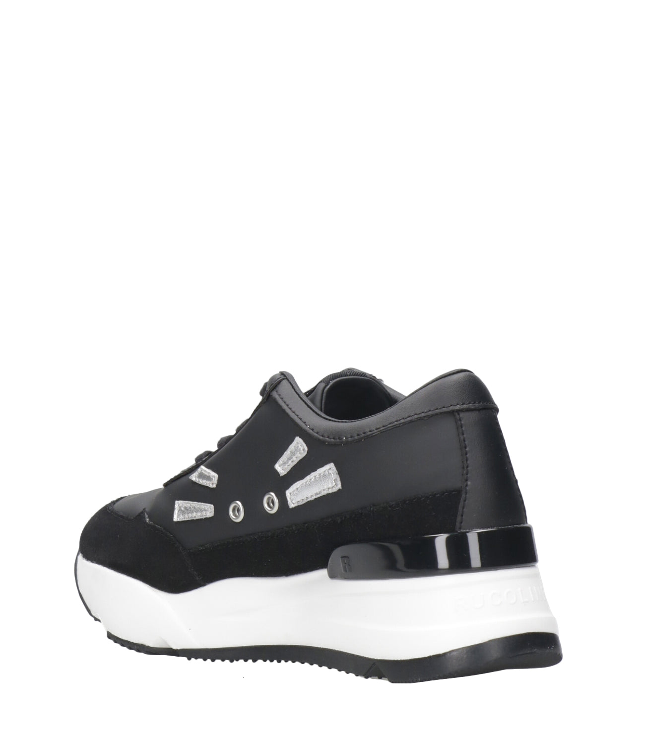 Rucoline | Sneakers R-Evolve Bomber Black and Silver
