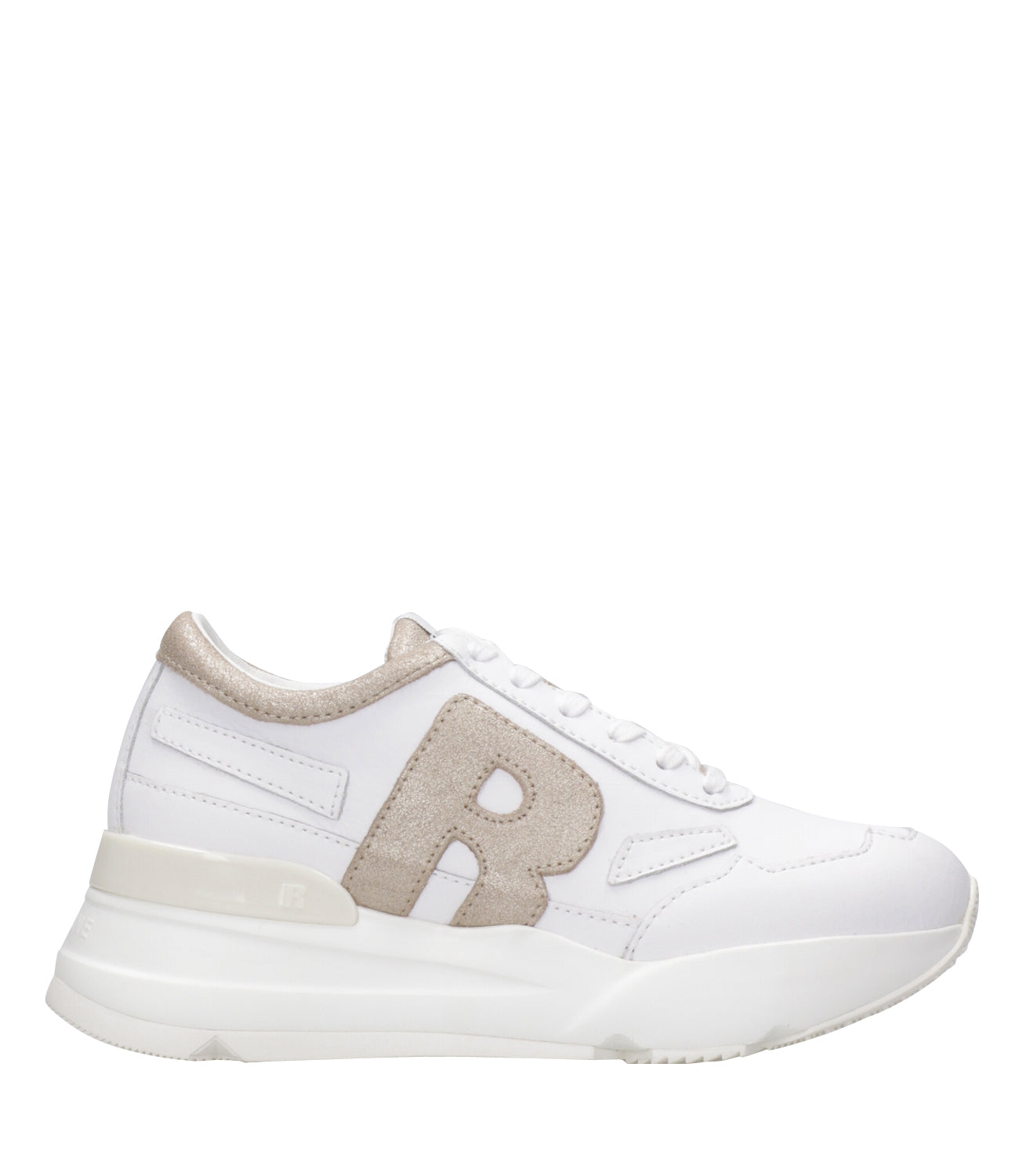 Rucoline | Sneakers R-Evolve Bomber White and Gold