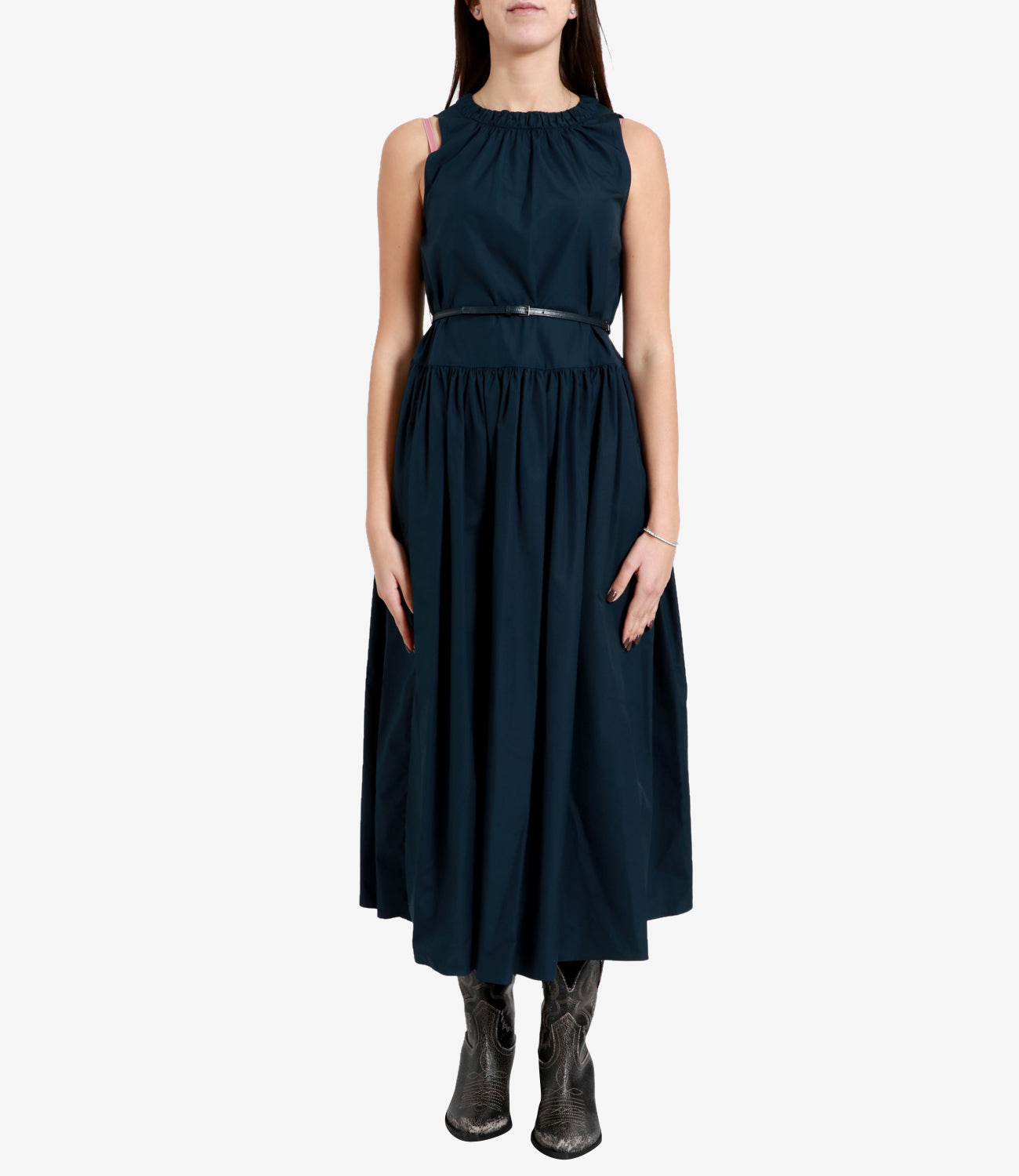 S Max Mara | Teresa Navy Blue Dress