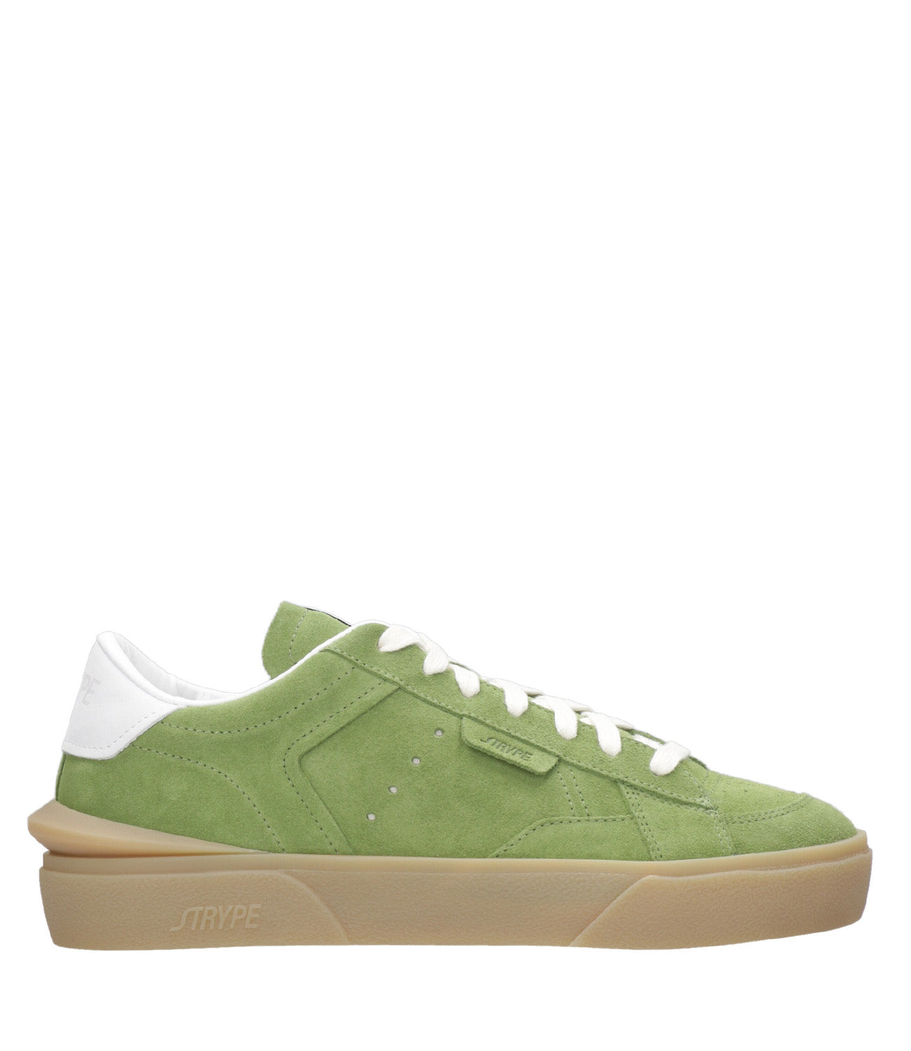 Strype | Low Green Basketball Sneakers