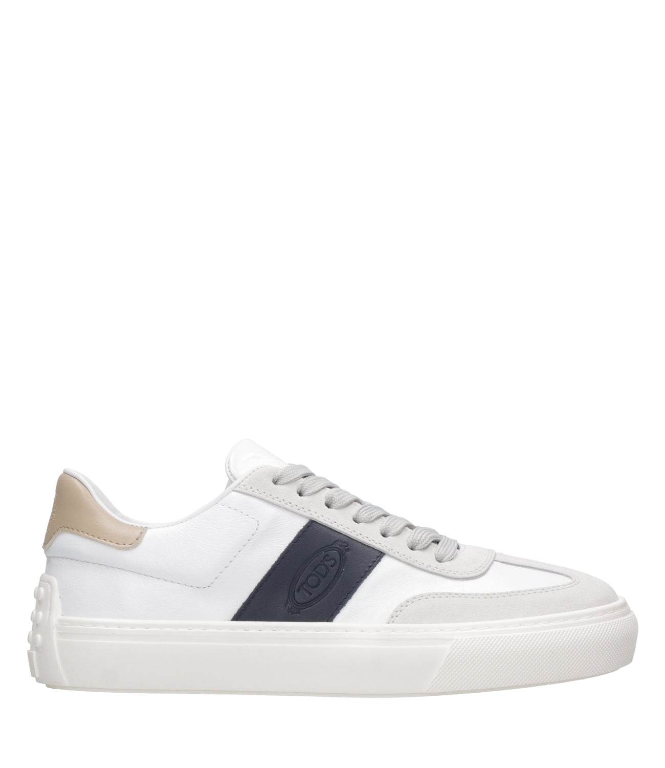Tod's | White and Blue Sneakers