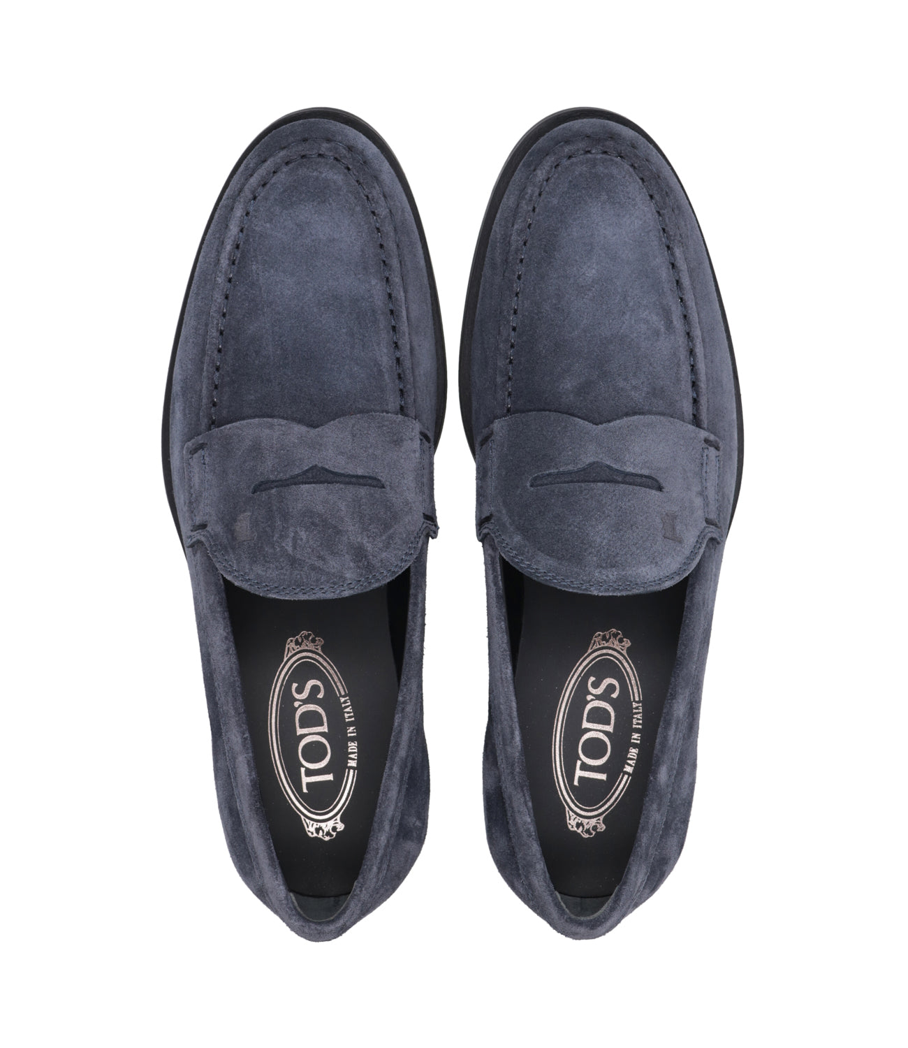 Tod's | Navy Blue Moccasin